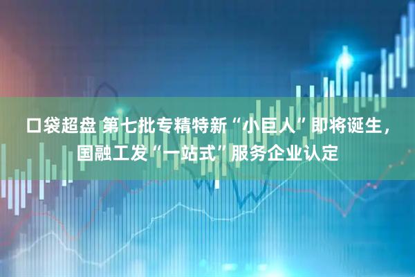 口袋超盘 第七批专精特新“小巨人”即将诞生，国融工发“一站式”服务企业认定