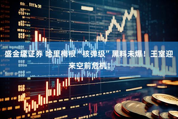 盛金缘证券 哈里梅根“核弹级”黑料未爆！王室迎来空前危机！